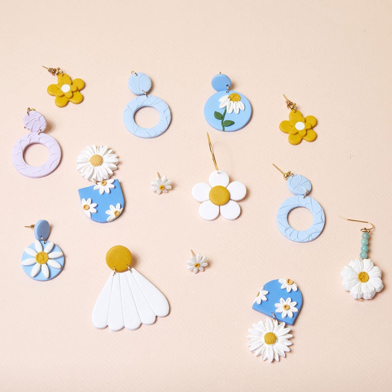 Spring Collection Earrings Layout